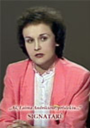 «Je, Laima Andrikienė, jure ....". Partie I - Signataire