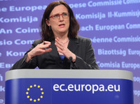European Commissioner for Home Affairs Cecilia Malmström